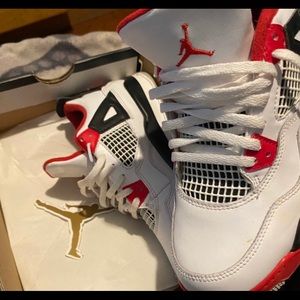 JORDAN 4’S FIRE RED❤️